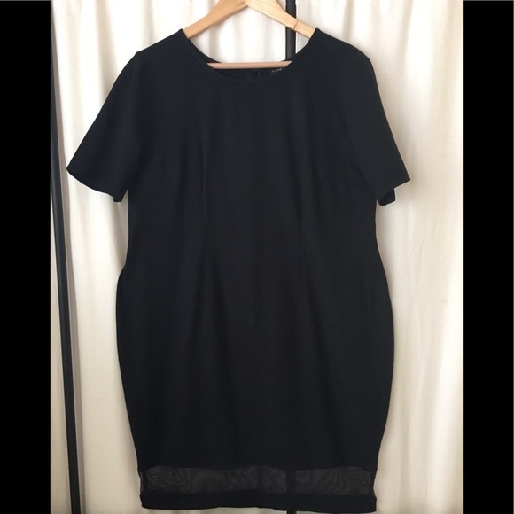 Lane Bryant dress with mesh hem - Picture 2 of 10